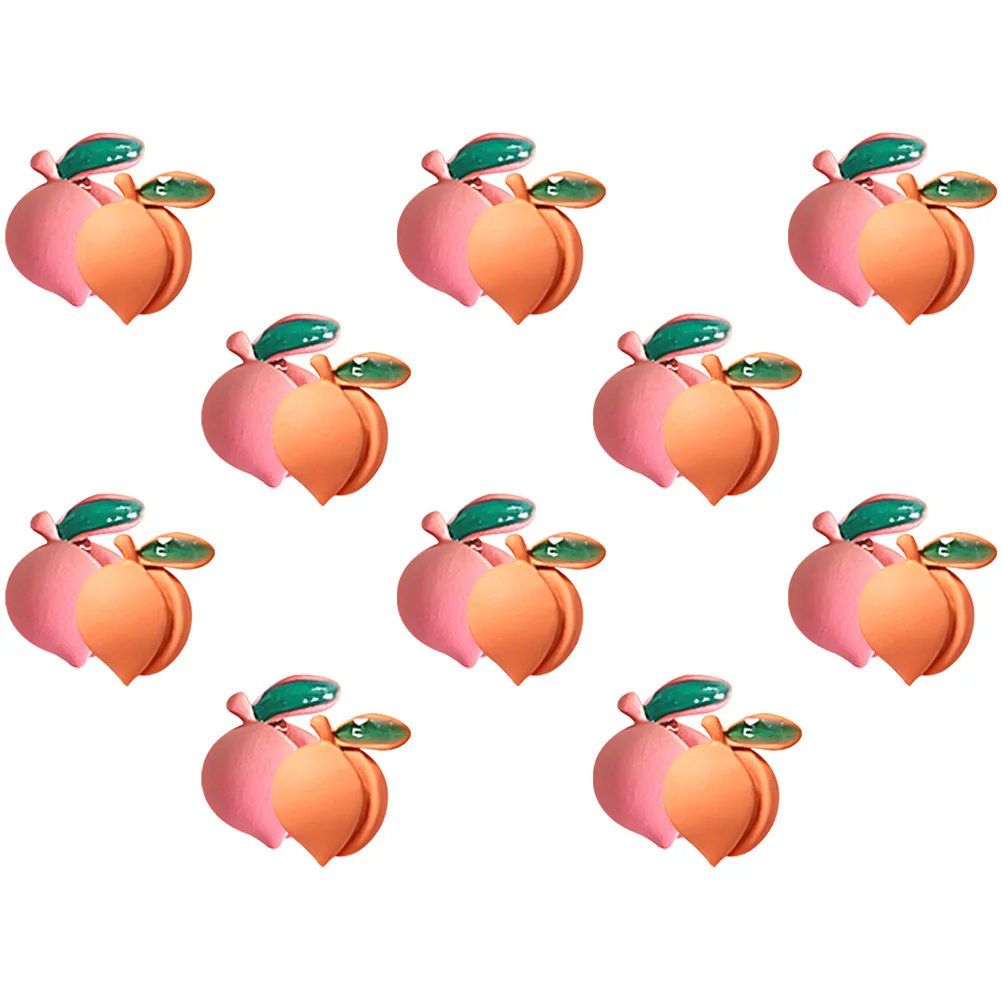 20 قطع الإبداعية الخوخ مسمار سحر سبائك مسمار الزينة DIY الاكريليك الأظافر مانيكير اكسسوارات سحر للأظافر #6