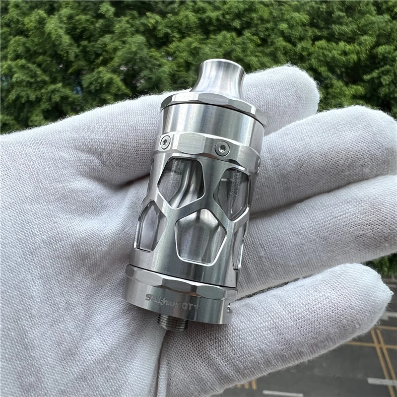 Vape Pen Atomizer Taifun GTV GT5 RTA Rebuildable Atomizer Tank 25mm 6ml 316SS Material Tank VS Taifun GTR Kayfun X RTA RDA RDTA