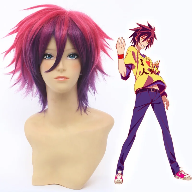 New! NO GAME NO LIFE Sora Wig Cosplay Wig