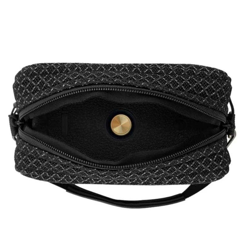 Kotak Speaker Lembut pengatur Speaker kecil mencegah goresan dan kerusakan penutup dudukan Speaker