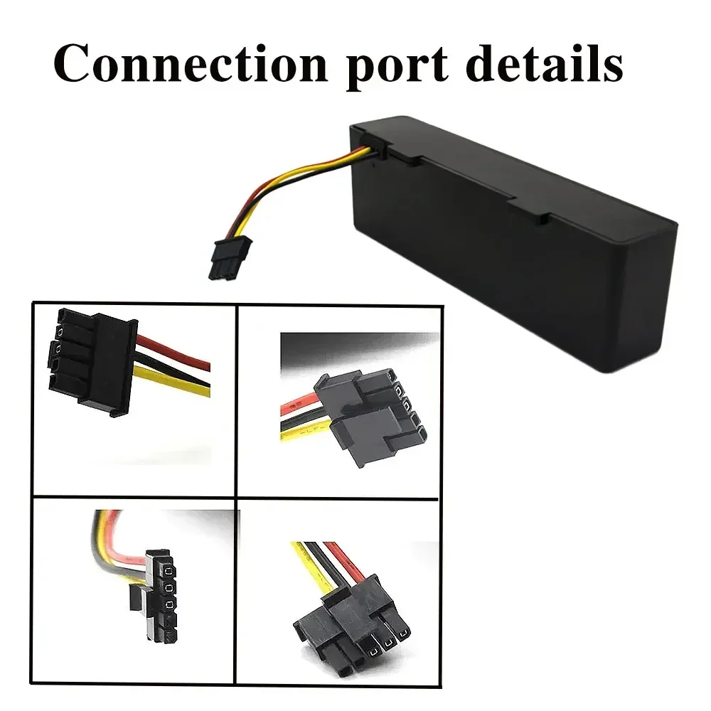 Li-ion Sweeper Battery for Xiaomi Mijia Mi Robot Vacuum-Mop P, Sweeping and Cleaning Robot, 18650 4S1P 14.8V 12800mAh STYTJ02YM