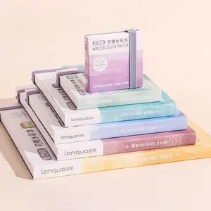 Buku Cat Air Kertas Tebal Berkualitas Tinggi Perlengkapan Seni Dapat Dirobek Buku Cat Buku Catatan Inspirasi Portabel 10 buku sketsa cat air penjualan terbaik - №