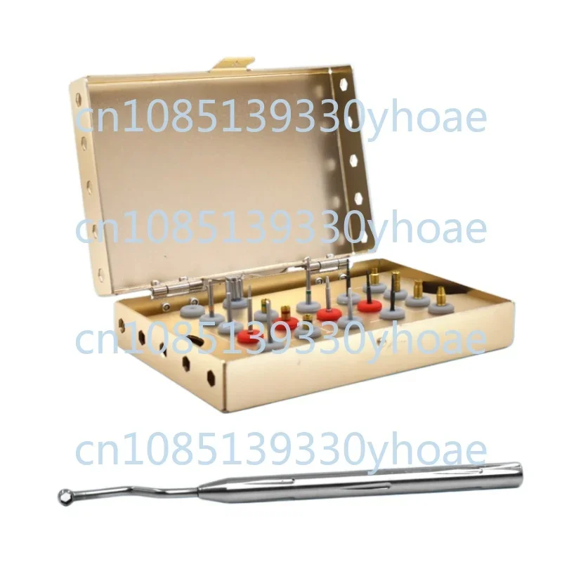 Dental Gold Tool Box Implant Restoration Stainless Steel Material Suitable for Various Systems