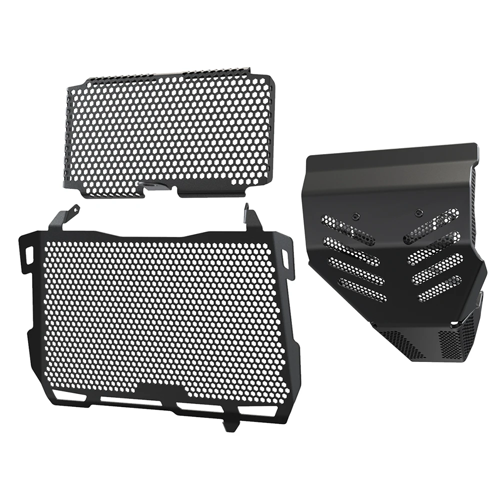 Motorcycle Accessories Radiator Guard For Ducati Multistrada 1200 Pikes Peak 1200S 2015 2016 2017 Oil Guard Engine Guard Set