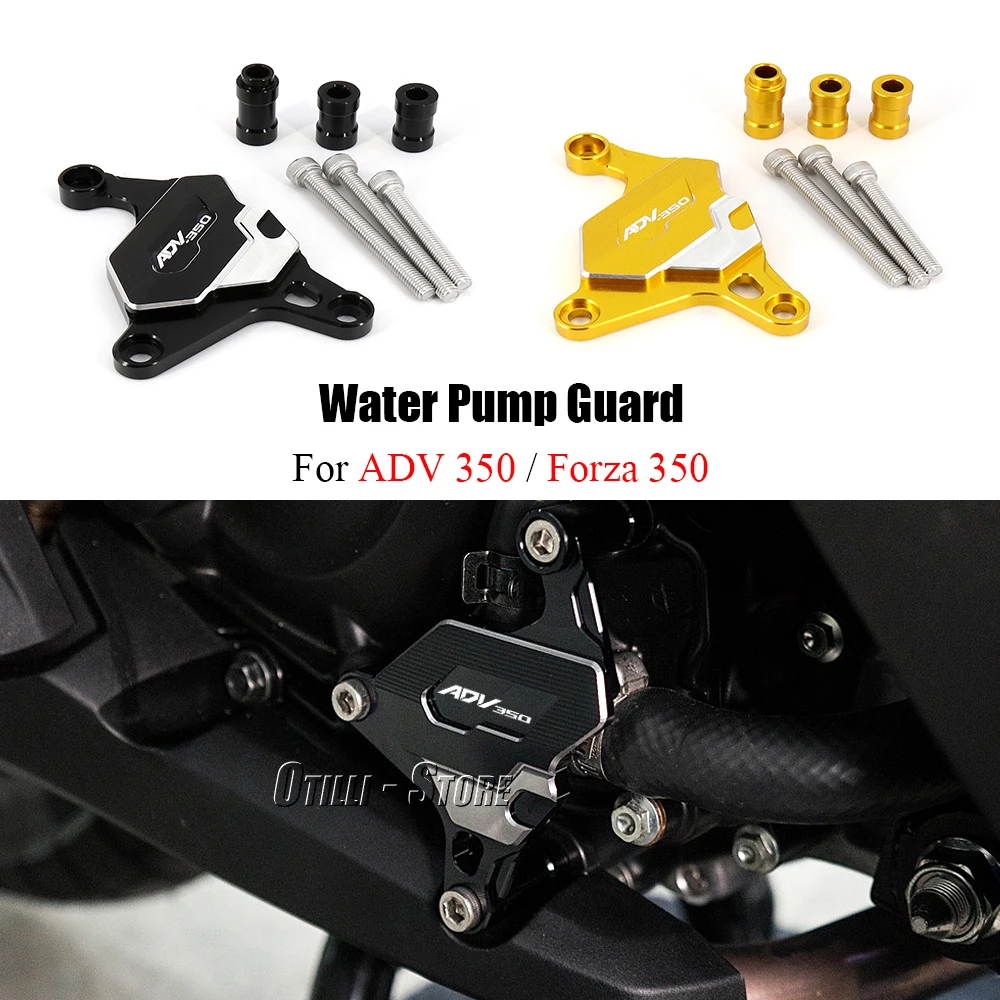 

Motorcycle Water Pump Cover Guard Protector Aluminium Accessories For HONDA ADV 350 ADV350 FORZA Forza 350 Forza350 2022 2023