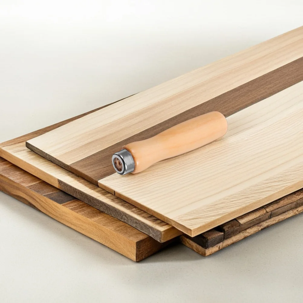 

6Pcs Wooden File Handles Longlasting Wood Grip Replacement for Woodworking Metalworking DIY Projects Ergonomic Comfortable