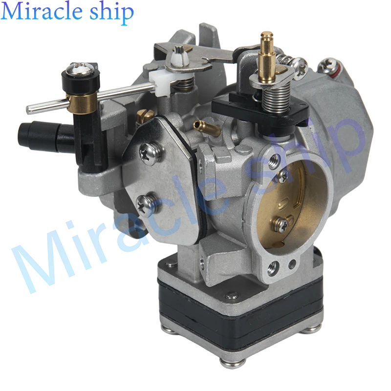 

684-14301 Карбюратор в сборе 6E8-14301 6E7-14301 для 2-тактного подвесного двигателя Yamaha 9,9 л.с. 15 л.с. 684-14301-03 6E8-14301-01 6E7-14301-70