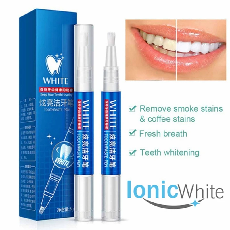 Teeth Whitening Gel Pen Bleach Tooth Dental Oral Hygiene Care Remove Plaque Stains Teeth Cleaning Essence Gel Toothpaste