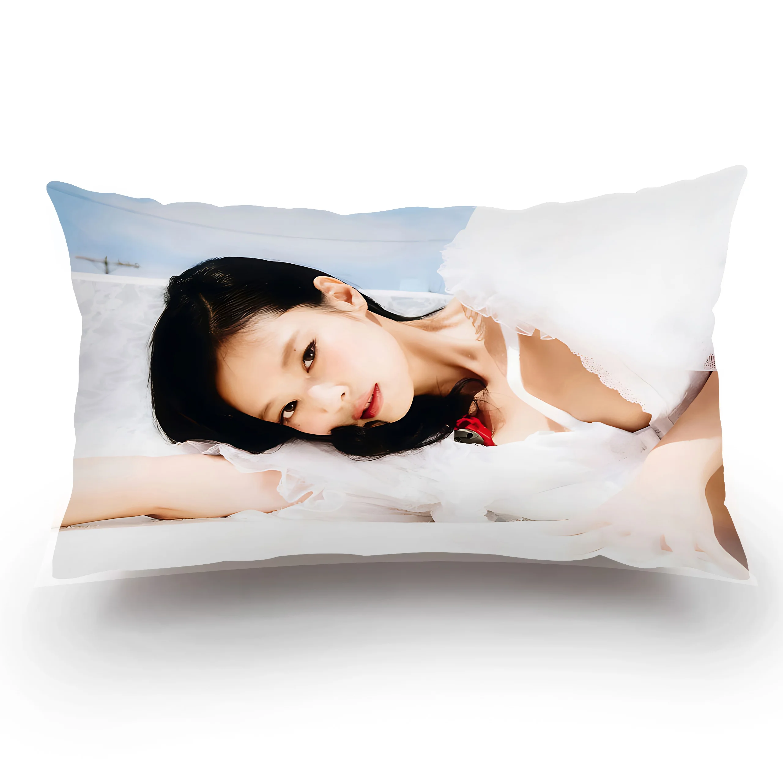 Double-sided Printing Rectangle Pillow Kpop Girl M-MantraS Music Case Bedside Pillowcase Sofa Cushion Cover Room Home Decoration