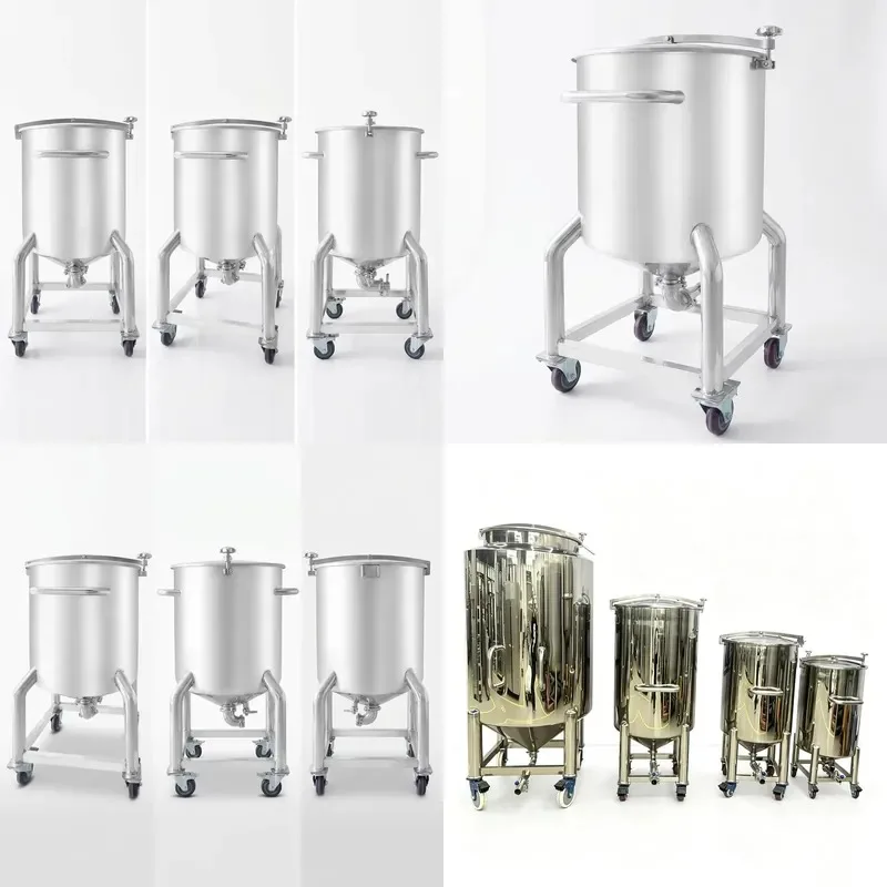 High Quality Stainless Steel Storage Tank for Food and Beverage Machinery Mobile Water Tank