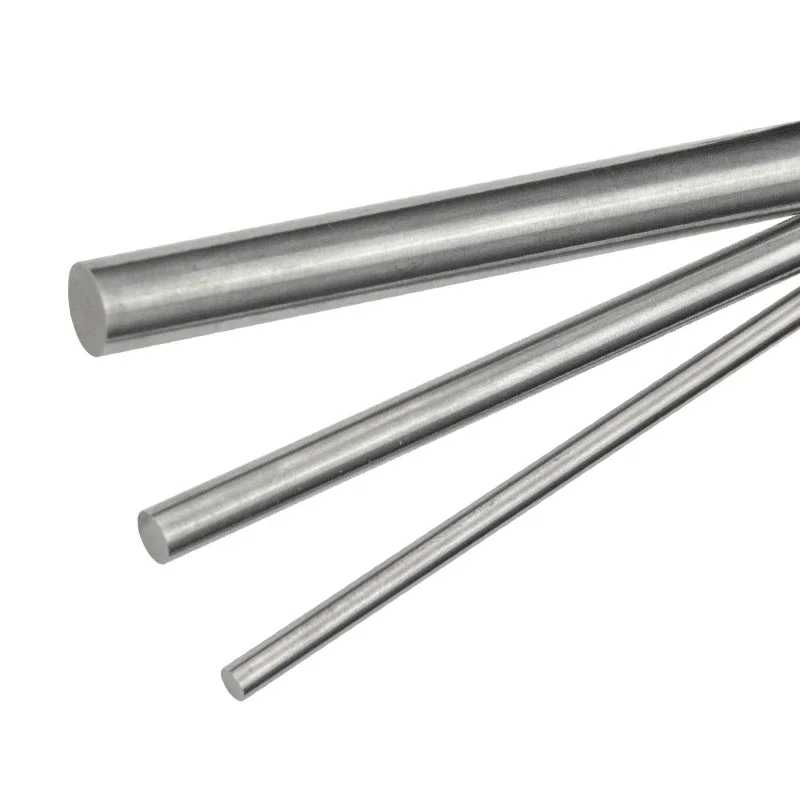 Barra de aço de tungstênio com Carbide End Mills, CNC Lathe, Machining Cutter, Round Rod, Tungsten Steel Bar, 99,999%, 2.5mm, 4mm, 9mm, 12mm, 20mm x 100mm