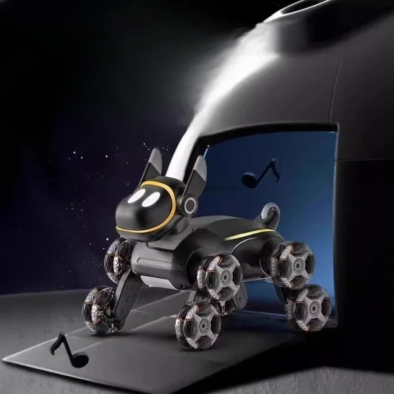 Smart robot dog kids RC car stunt robot dog