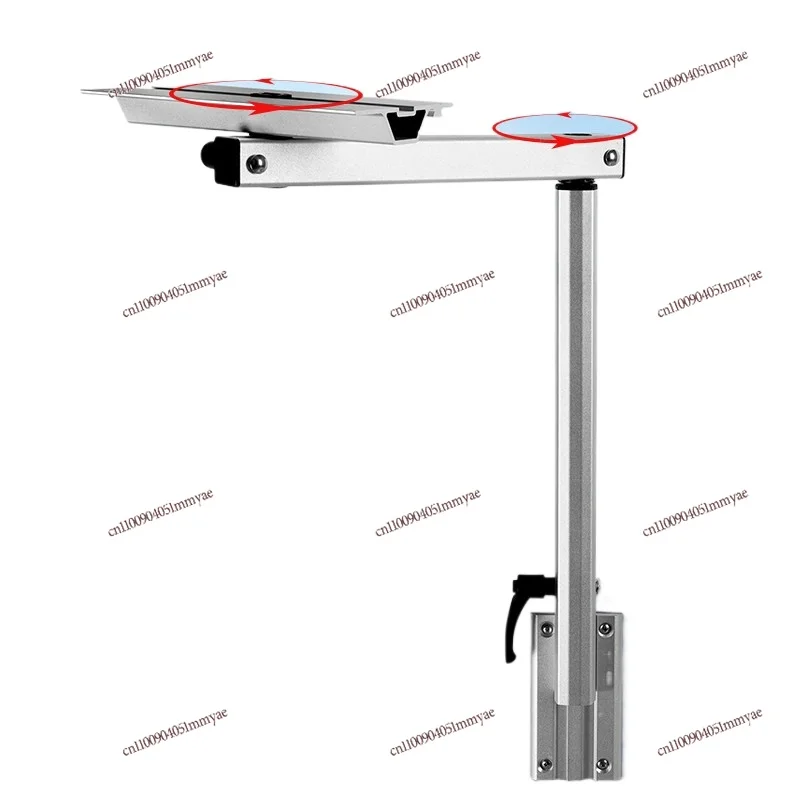 Rotating table leg lift bracket hidden detachable yacht activity table foot modification accessories