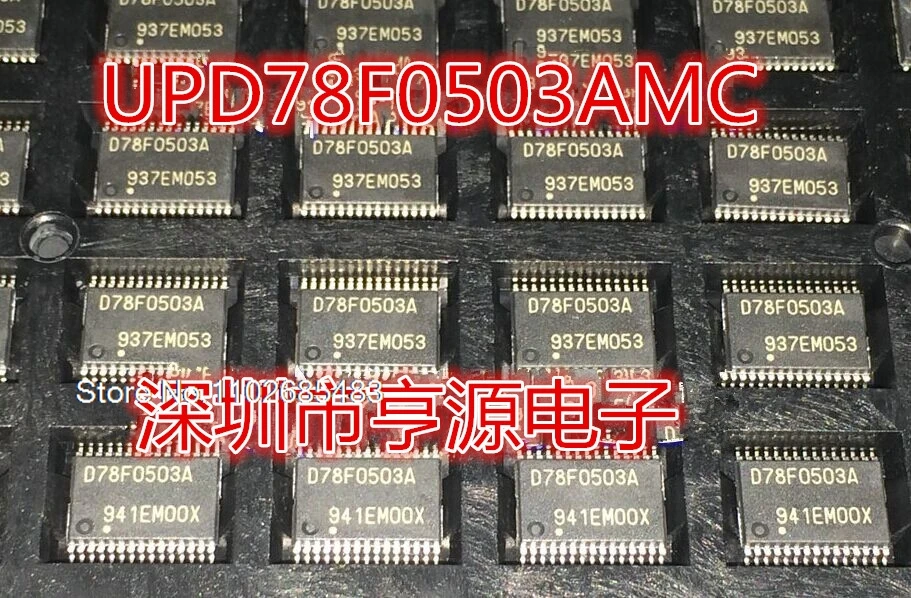 UPD78F0503AMC-CAB-AX D78F0503A MCU TSSOP30, lote de 5 unidades