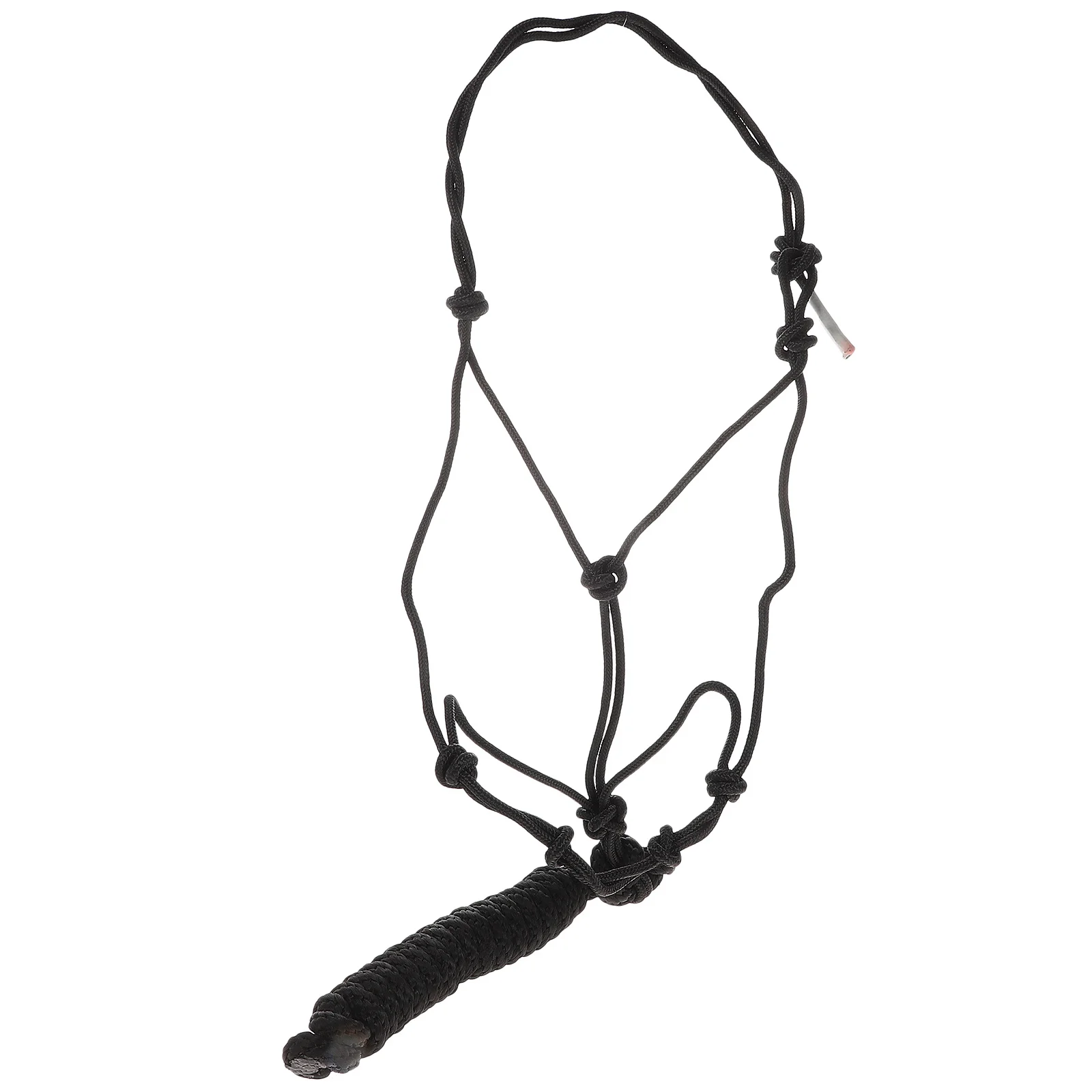 Horse Halter Rope Halter Lightweight Portable Head Collar Wear-Resistant Training Equipment Outdoor Riding Accessory For