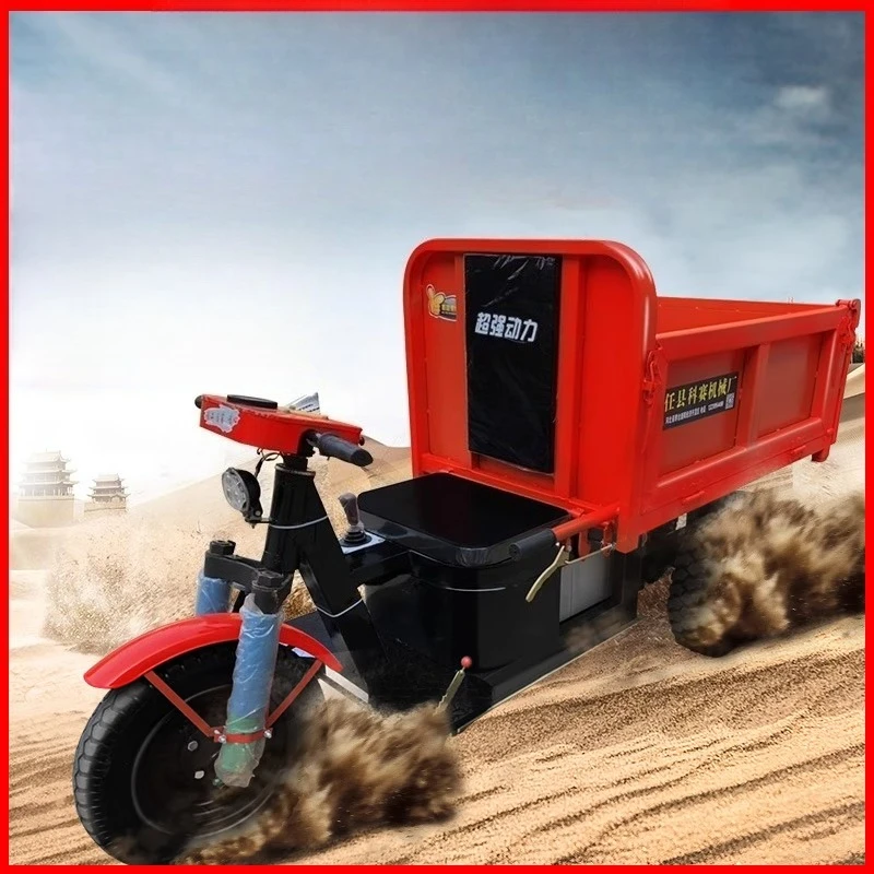 

Construction site diesel tricycle dump project electric dump truck