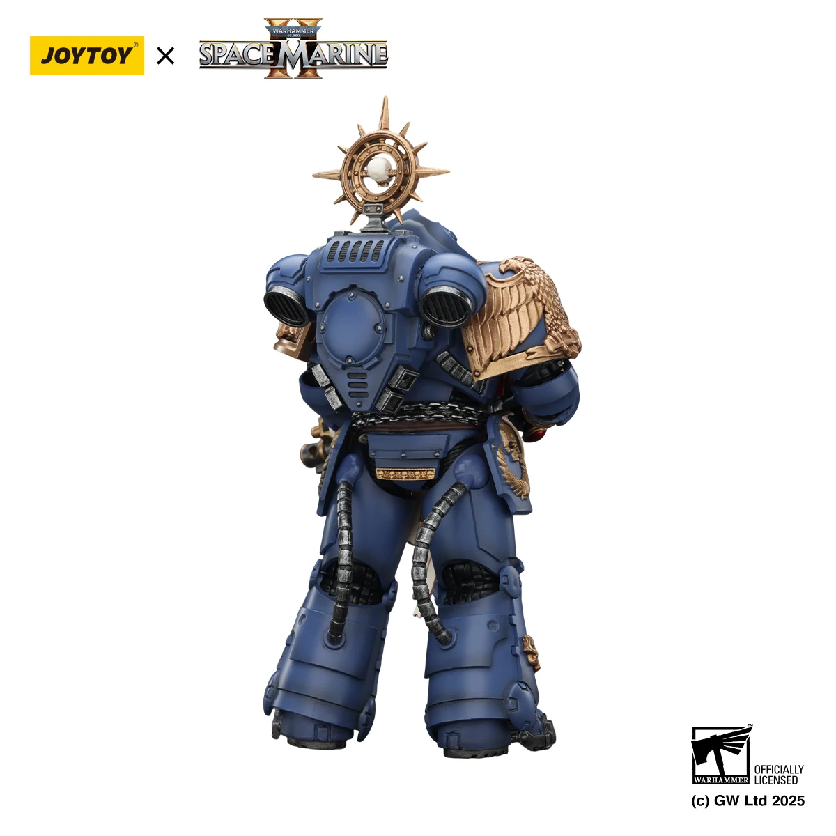 

【In Stock】JOYTOY 1/18 Action Figure Warhammer 40K Ultramarines Heavy Relic Primus Armor with Heavy Relic Bolt Rifle Model Toy