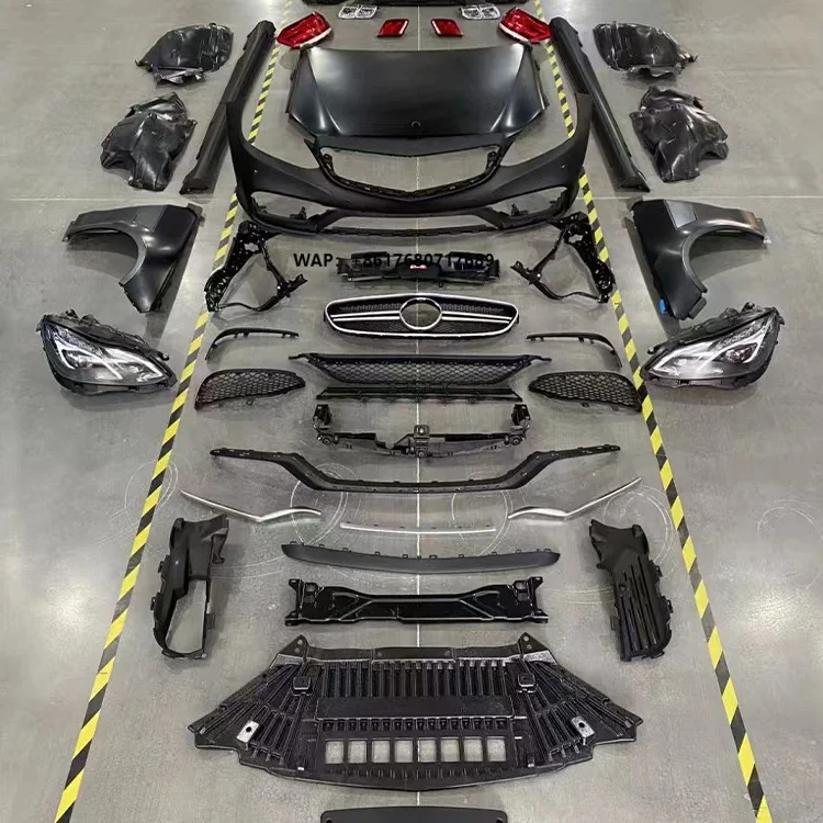 High Quality Pre to Lci Body Kit Complete E63 Wide Bodykit for Benz E Class W212 Lci 2014-2015