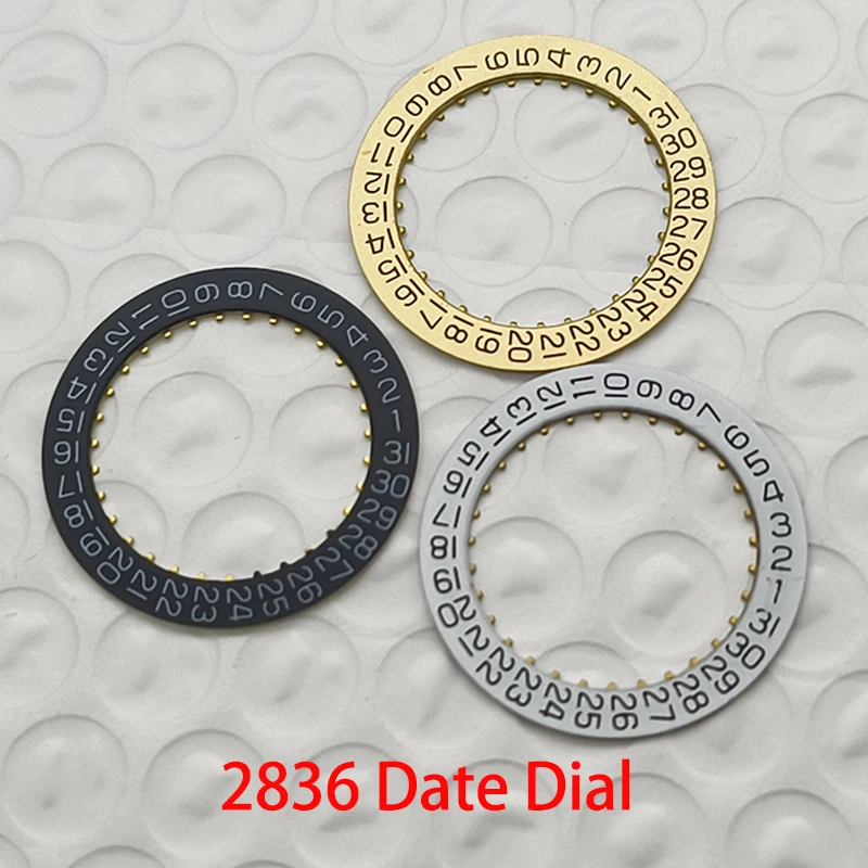 2824 2892 2836 Movement Date Wheel Dial Fit 2824 2892 2836 Automatic Mechanical Movement Day Date at 3.0/6.0 Crown at 3.0