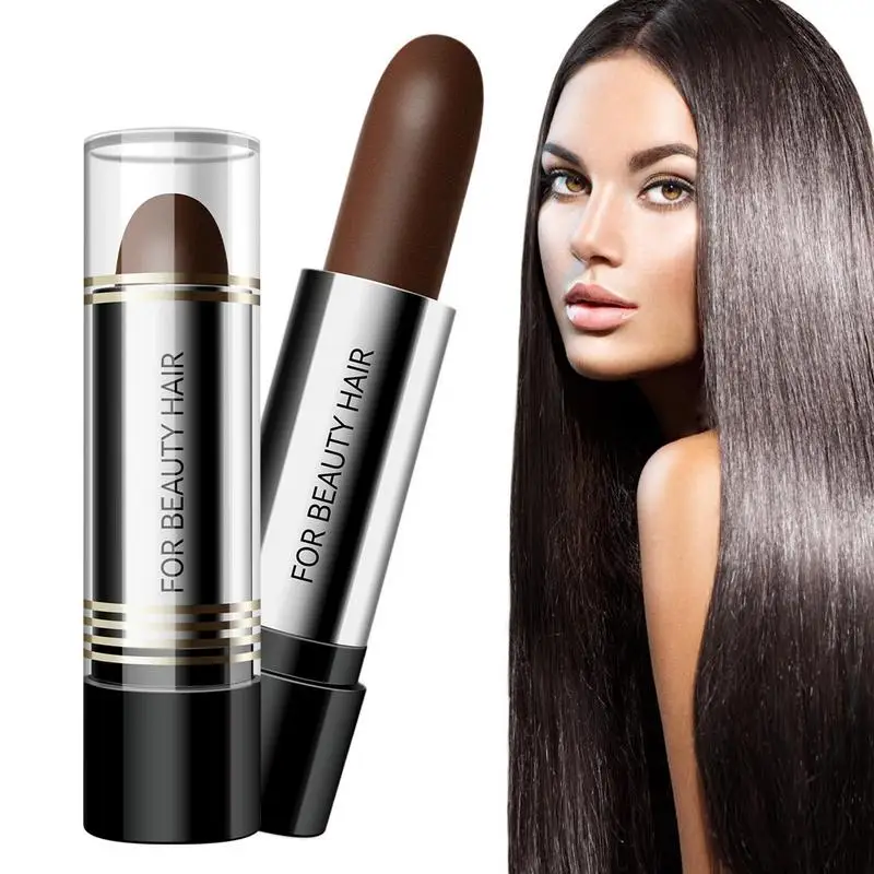 Temporary Hair Color Temporary Touch-Up Dye Pen Waterproof Temporary Gray Concealer Cover Up Brush For Hair And Beard