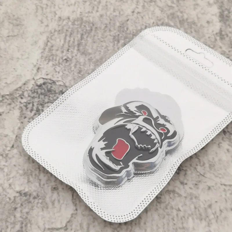 High-quality Modification 3D Metal Car Stickers Diamond Gorilla Roar Scratch Cover DIY Decoration Car Accessories