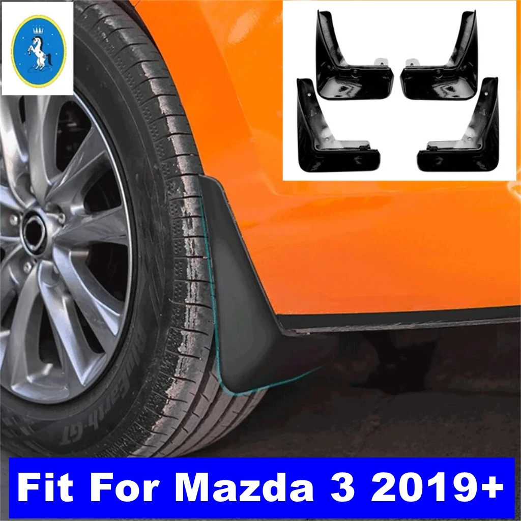 

Fit For Mazda 3 2019 - 2023 Front Rear Mud Fender Flaps Splash Guard Mudflaps Mudguard Protect Cover Sedan Exterior Accessories