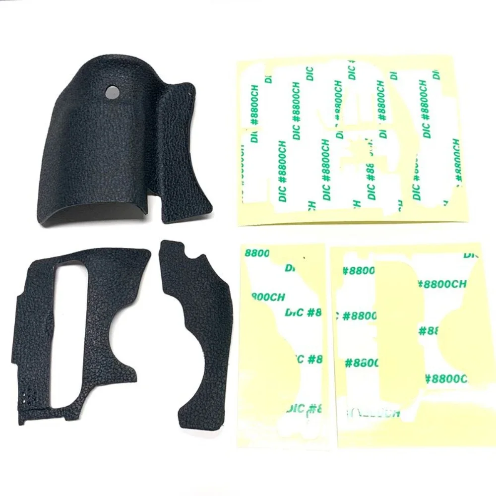 Nova alta qualidade 3 pçs para canon eos 60d aperto de mão polegar corpo traseiro capa de borracha + fita original acessórios de reparo da câmera