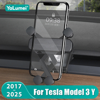 For Tesla Model 3 Model Y 2017- 2022 2023 2024 2025 Car Phone Holder Mobile Cellphone Stand Support Mount Vent Clip Accessories