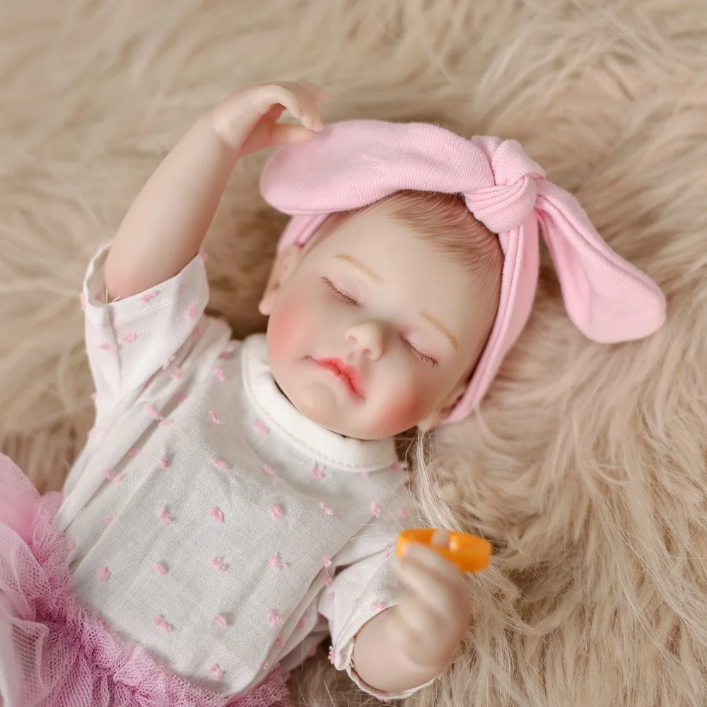 

Cloveray 30 см реалистичная кукла реборн 12 дюймов реалистичная виниловая кукла всего тела классическая раскраска волос высокий цвет игрушка подарок ребенку