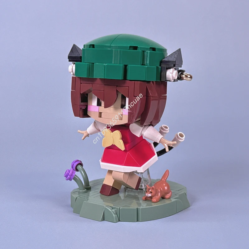 

226 шт. MOC Chens-Touhoues, лучшие идеи подарков на день рождения, строительные блоки для детей и творческие образовательные ума, рождественский подарок
