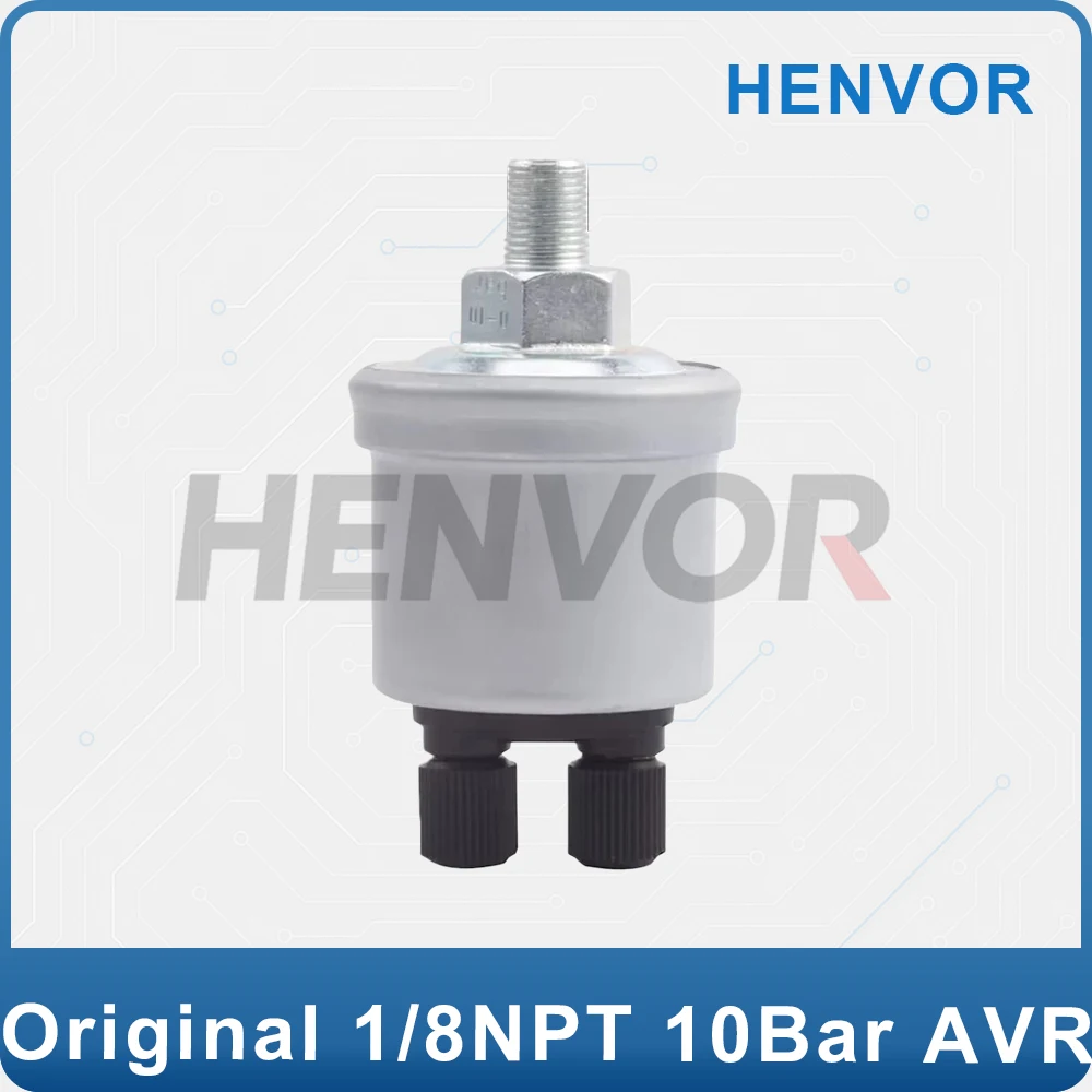 

Universal 1/8NPT 0 to 10 Bar VDO Oil Pressure Sensor Switch for Diesel Generator Accessories Parts