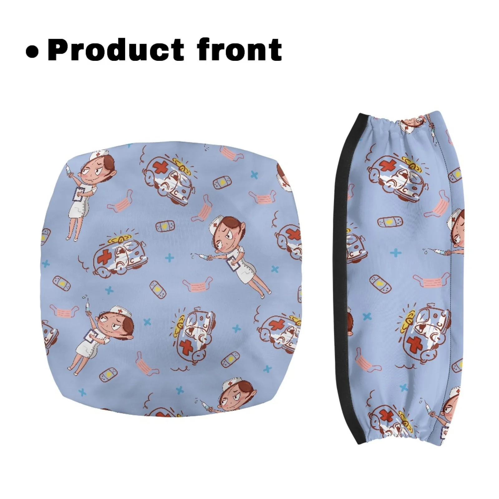 Coloranimal Walker Protection Easy Install 2PCS Rollator Seat Back Cover for Unisex for Travel Masked Ambulance