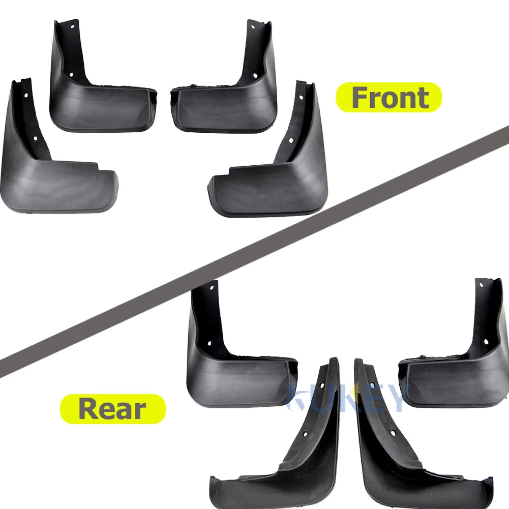 For VW Jetta Mk6 A6 Set Mud Flaps 2011 2012 2013 2014 Vento Sedan Mudflaps Splash Guards Front Rear Mud Flap Mudguards Fender