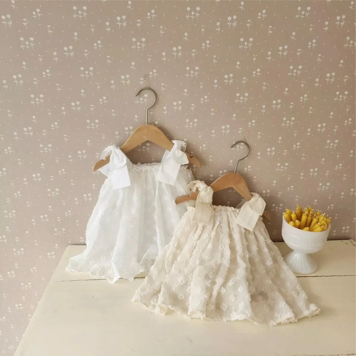 2025 Summer New Baby Girl Sleeveless Sling Dress Kids Girls Cute Lace Princess Dress Infant Girl Party Dress Children Clothes