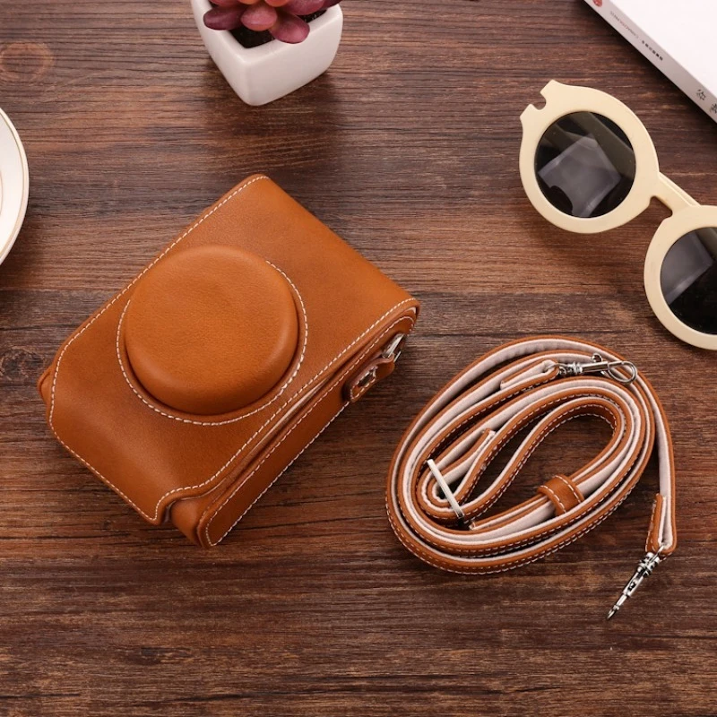 

For Leica D-LUX7/8 camera bag typ109 Polaroid SOFORT2C-LUX D6D5LX100 leather case