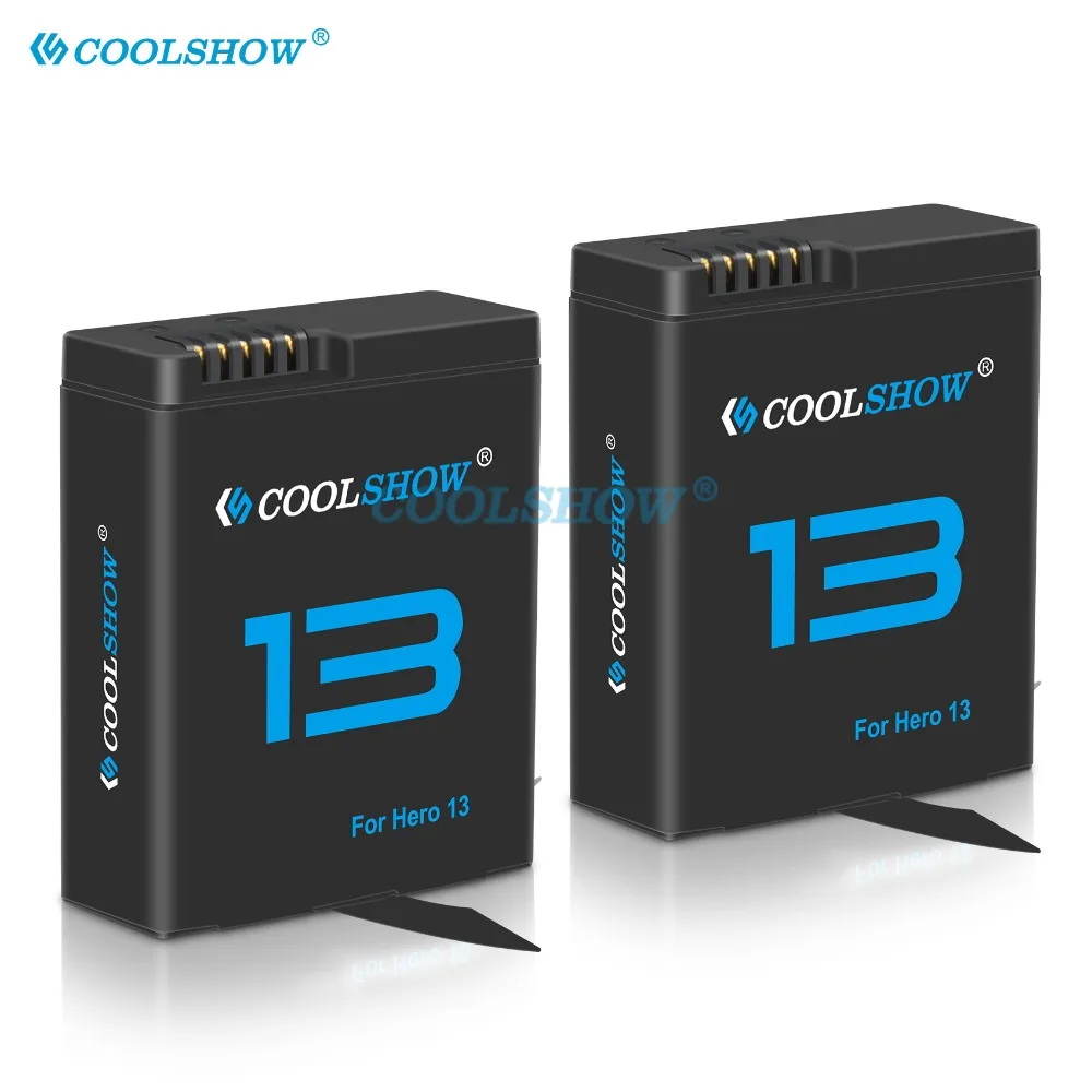 2100mAh Battery For Gopro Hero 13 Go Pro Hero13 Black Batteries Charger Action Cameras Accessories