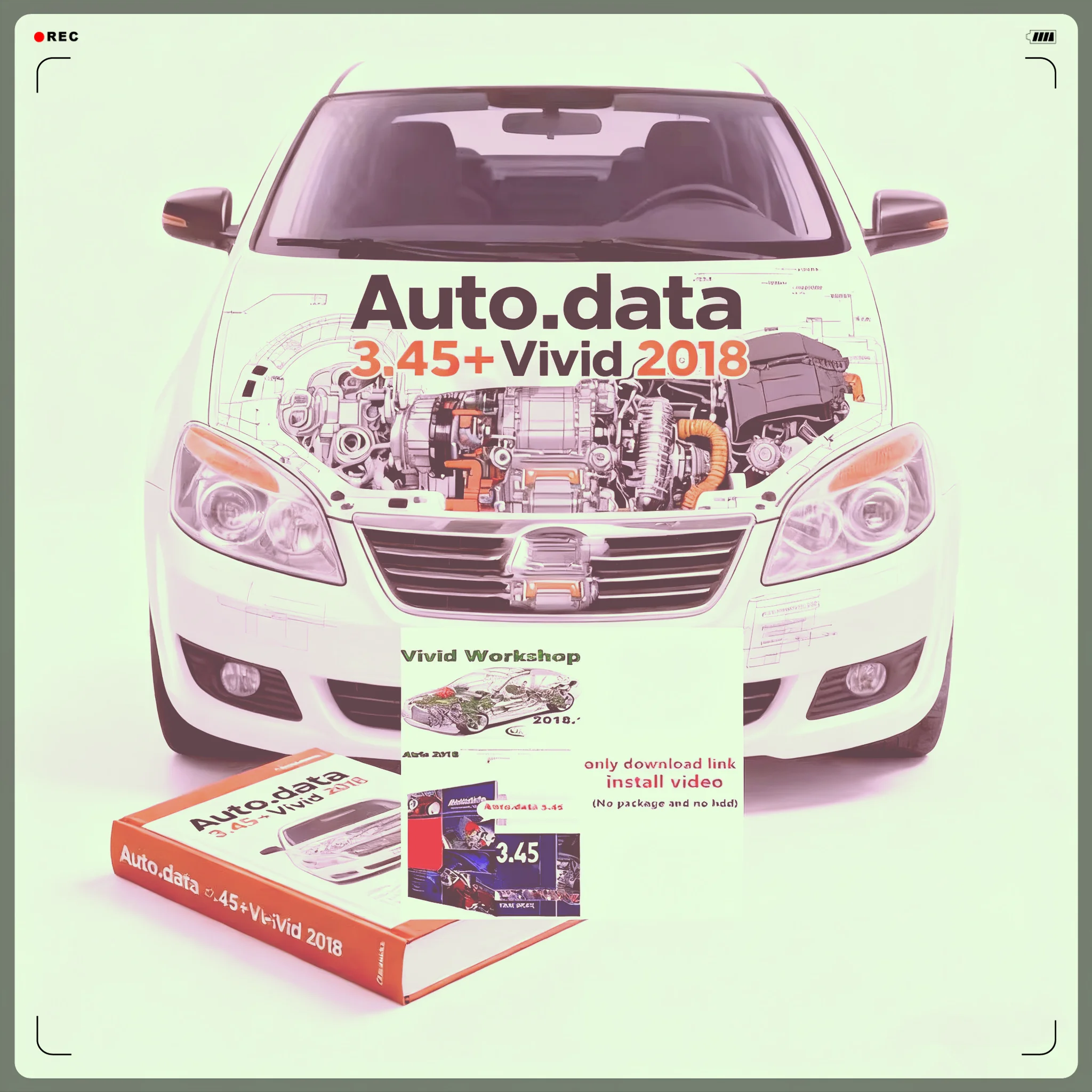 

Vivid 2018 obd2 scanner + Autodata 3.45 Car Software + Vivid 2018.01V Workshop Data Atris-Stakis Technik