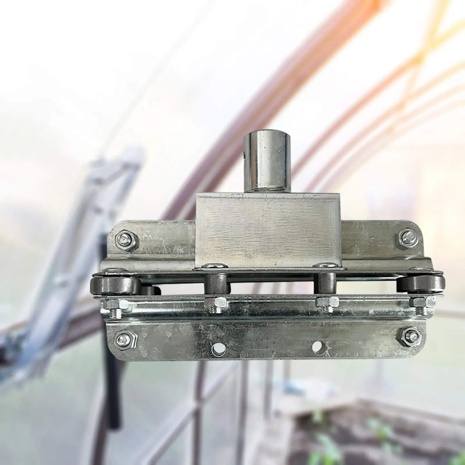 Rollup Motor Climber Greenhouse Film Roller Metal Manual Crank  Winch Side Ventilation Tool for Vegetable Farm Rolling Tool