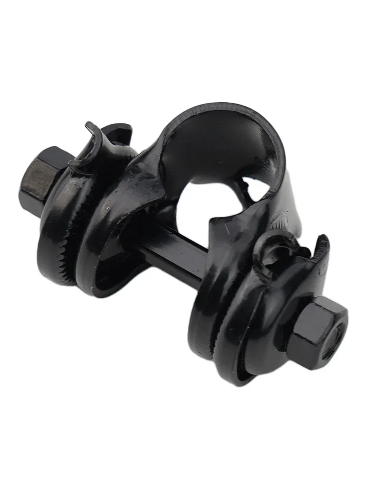 Seatpost Adapter Saddle Fixed Clip Outdoor Black Carbon Steel Concave-convex Tight Bite For 24mm Saddle Mouth New