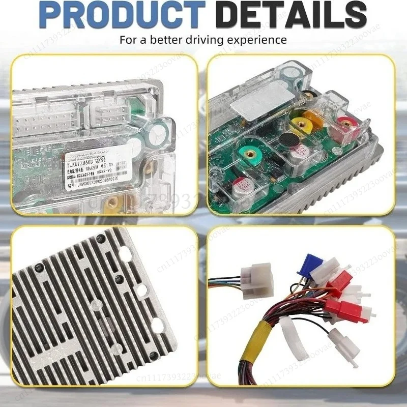 LK_YQ72260X80 Programmable Bluetooth Brushless DC Motor Controller 80A‑260A Speed Controller For Electric Vehicle