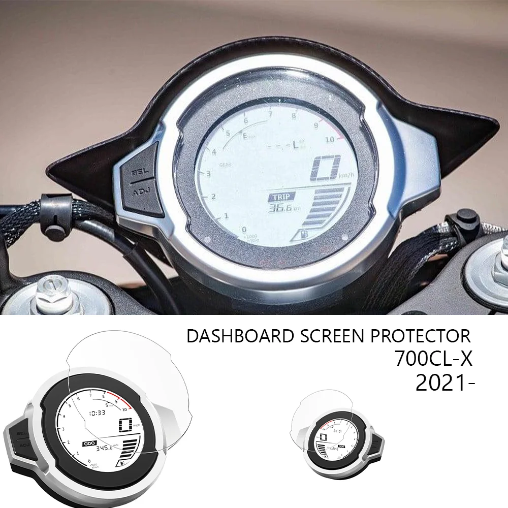 

00CL-X Accessorie Dashboard Screen Protector Motorcycle TPU Instrument Film For CFmoto 700CL-X 700 CL-X