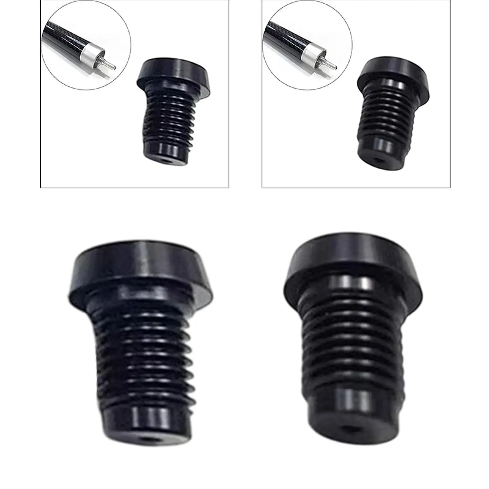 

Billiard Cue Bottom Plug Billiard Accessories,Practical,Cue Stick Accessories Pool Cue Bottom Plug Protector Replacement