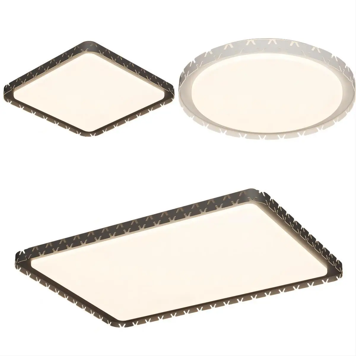 

Living room ceiling light, super bright, light luxury, full light and simple