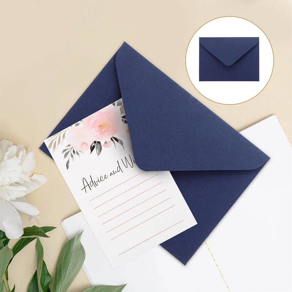 

10Pcs Delicate Envelopes Simple Chic Style Protective Card Envelopes for Holiday Cards Wedding Parties Event Use