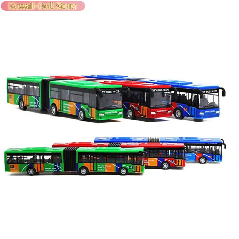 1 pezzo Inerzia Modello di Veicolo Giocattoli Educativi Per I Bambini 1/64 Pressofuso In Lega di Città Bus Tirare Indietro Auto Giocattolo Per Bambini Auto Ragazzi regalo