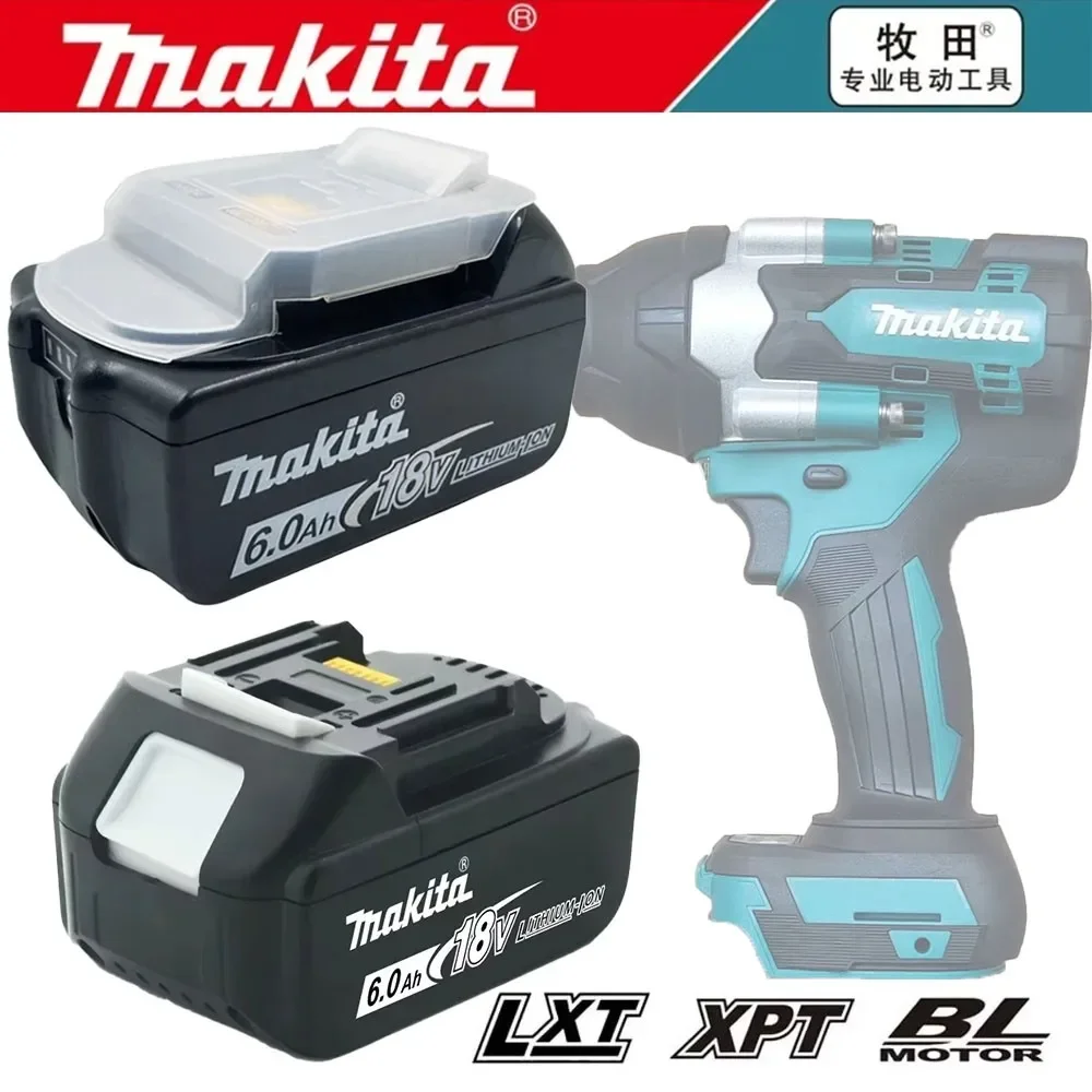 

Brand New 18V6A Original Rechargeable Makita Battery Latest BL1860 for MakitaBL1840 BL1850 BL1830 BL1860B LXT400 Tool DTW285