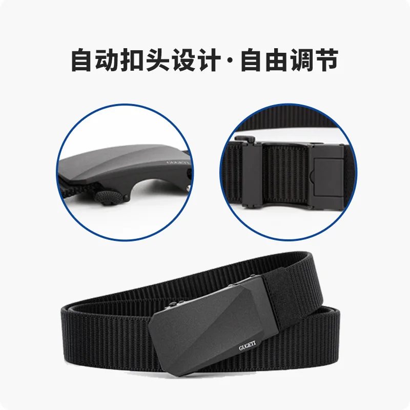 New Tisza Button Flag Style Men's Belt Outdoor Sports and Leisure Versatile Business Belt Waist