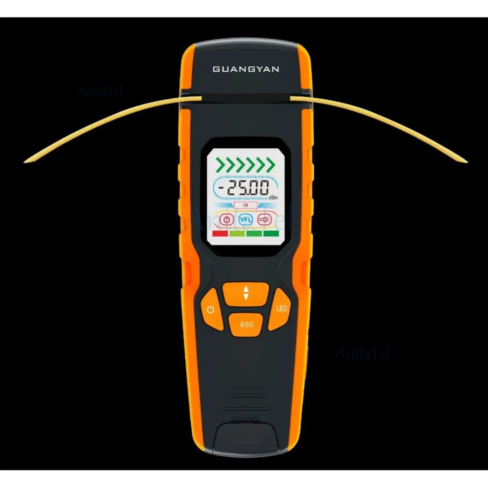 S2 One Step Electric Optic Identifier Live Fiber Optical Detector With Visual Fault Locator In 850-1700Nm SM MM