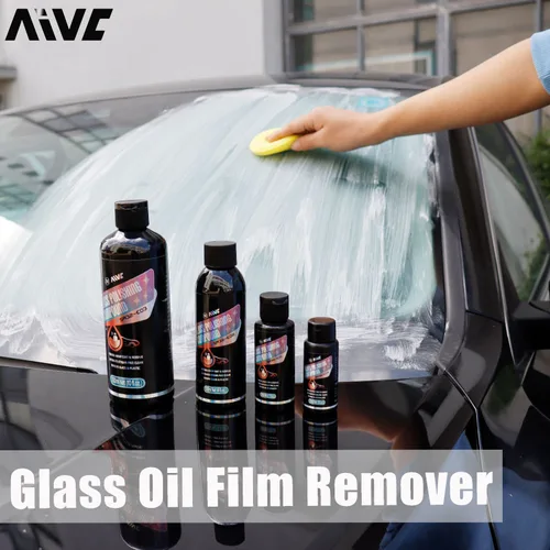 Aivc-removedor de película de aceite de vidrio para parabrisas de coche, pasta de eliminación de manchas de agua, pulidor de visión clara para ventana, detalles de limpieza de coche