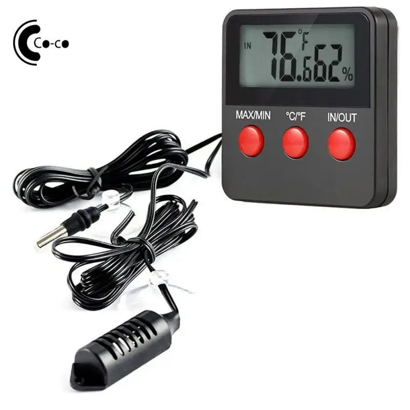 Hygrometer For Snakes Number Reptile Pet Strong Adsorption Convenient And Practical Pet Equipment Reptile Thermometer